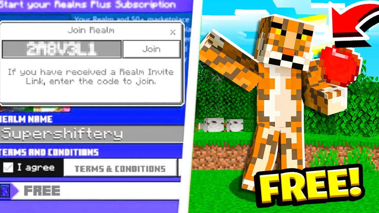 How to Join Minecraft (Minecraft One, PS4, MCPE, Windows 10) | Minecraft Realm List
